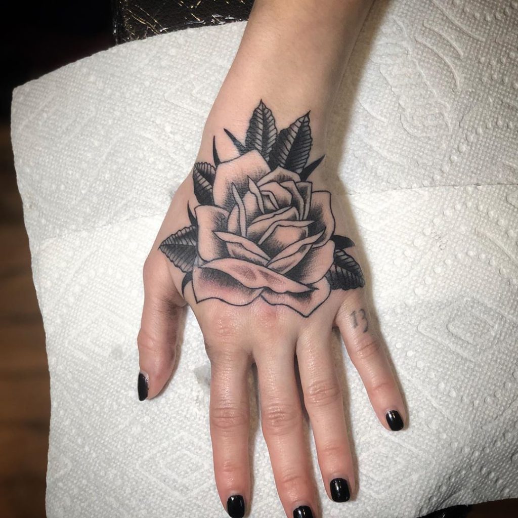 Details 51 Cost Of A Tiny Tattoo Latest In Cdgdbentre   Medium Size Tattoo Rose On Hand Gentrytattoos 1024x1024 