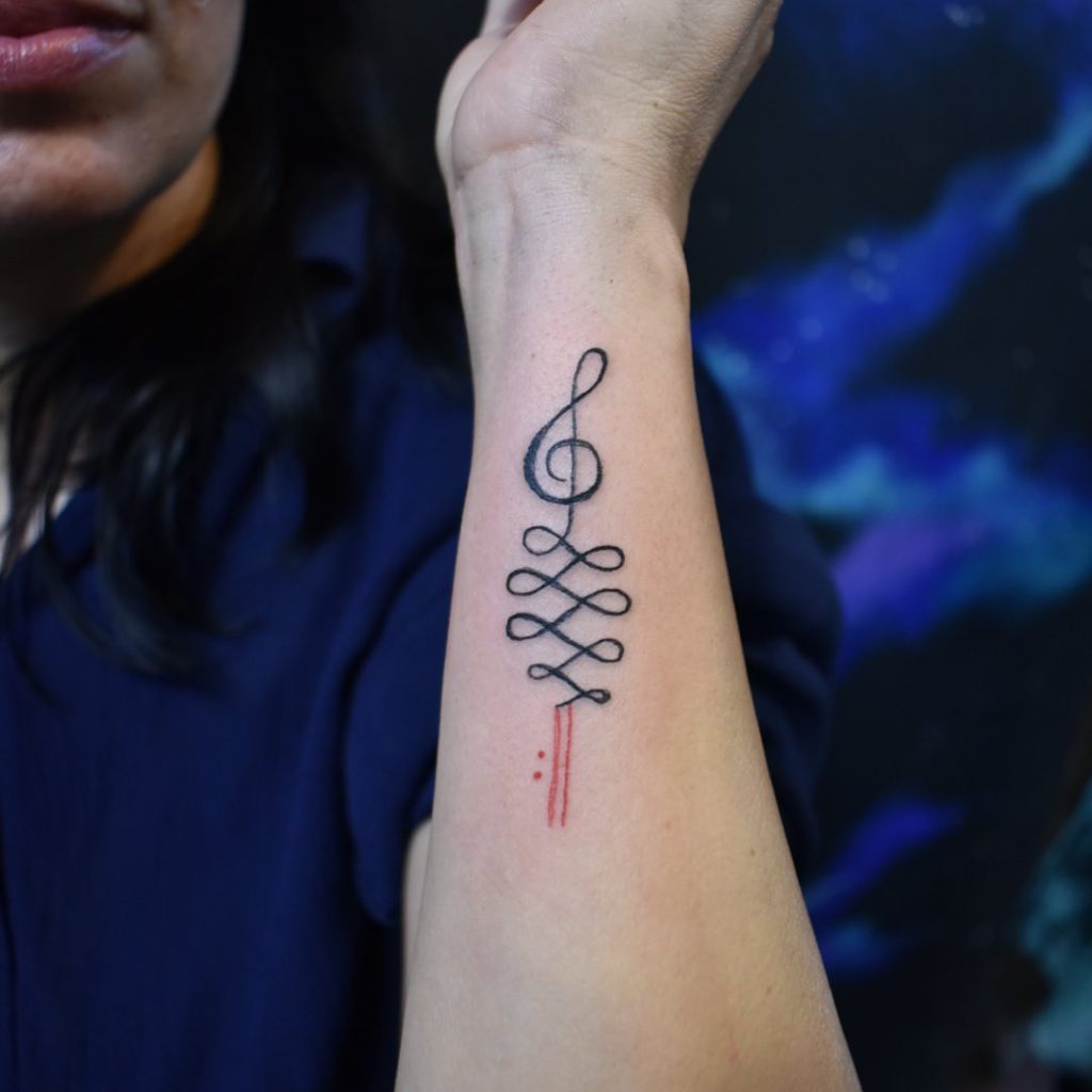 Unalome tattoo forearm | Unalome tattoo, Tattoos, Ankle tattoos for women