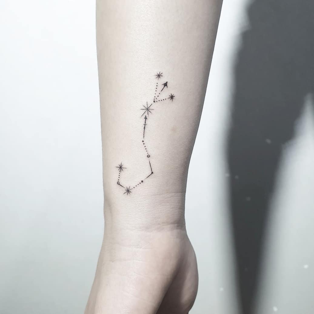 Sirius Canis Major   Small star tattoos Star tattoos Body art tattoos
