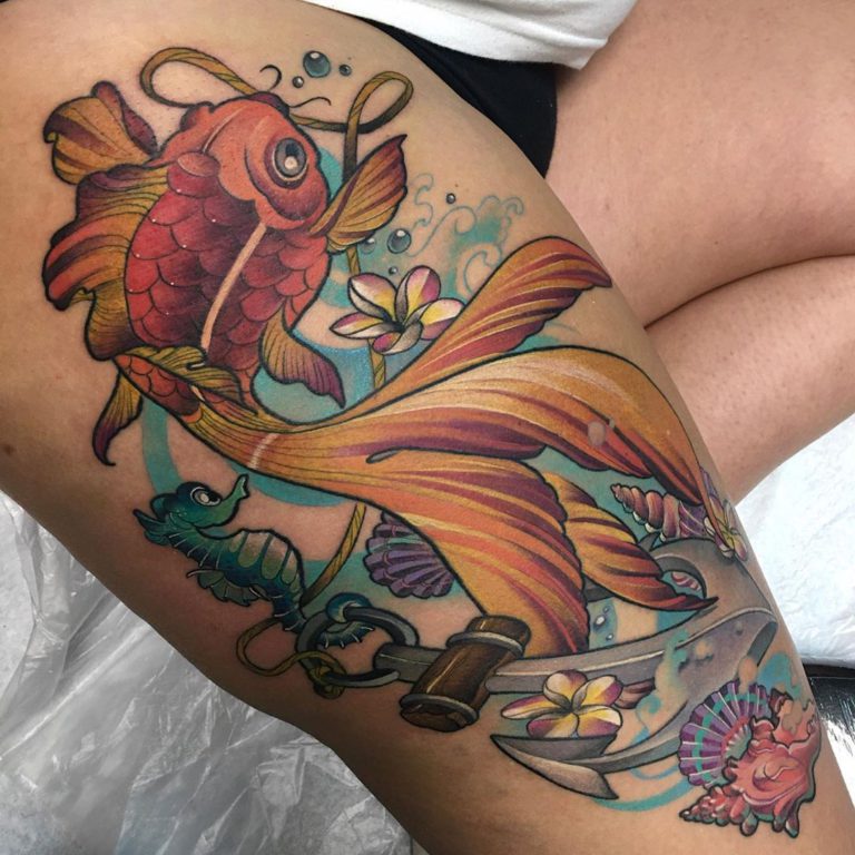 Fish Tattoos, Images and Design Ideas - TattooList