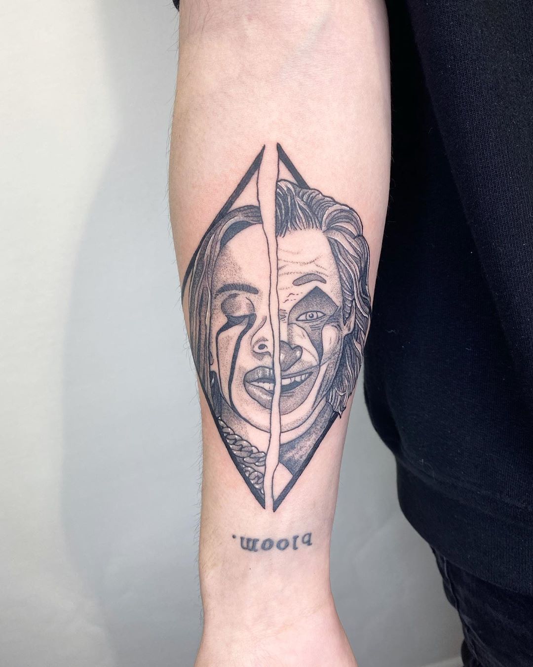 Billie Eilish tattoo - Color style by MIA CAT