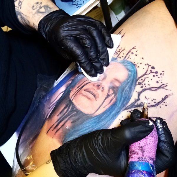 Tattoo by <a href="https://tattoolist.co/artist/desiree_mel/">Desirèe Mel Lady Maryon</a>