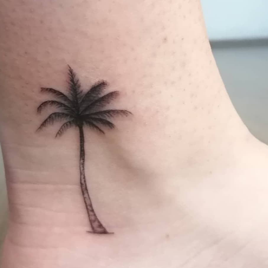 40 Best Tropical Palm Tree Tattoos The Inked Trip To Sun Paradise  Saved  Tattoo