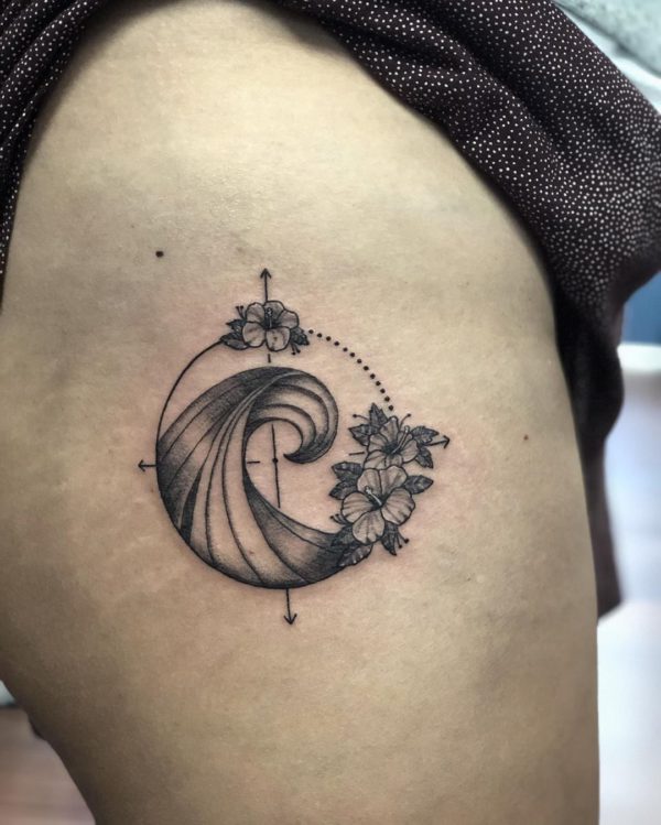 Wave Tattoos - Get Inspired by These Amazing Designs