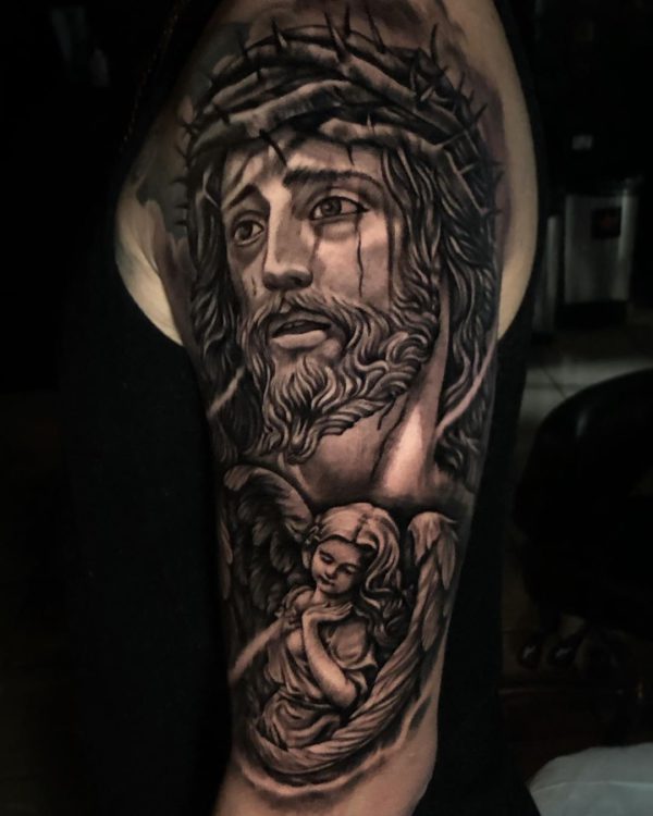 Tattoo by <a href="https://tattoolist.co/artist/alfonzo_cortez/">ALFONZO CORTEZ / AUSTIN TX</a>