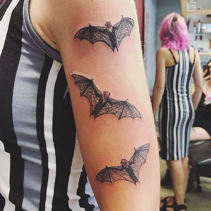 47 Bat Tattoo Ideas Full of Meaning and Mystery - TattooGlee | Bat tattoo, Bats  tattoo design, Tiny tattoos