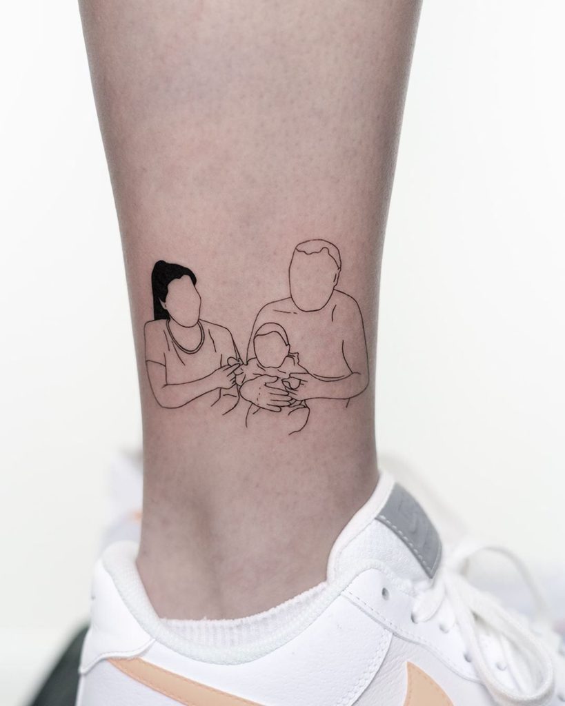 Dad Tattoo Baby Stock Photos and Images  123RF