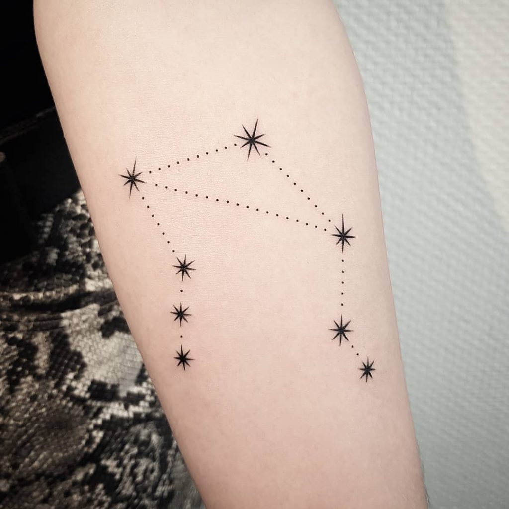 Rainbow capricorn constellation tattoo  rainbowtattoo constellatio   TikTok