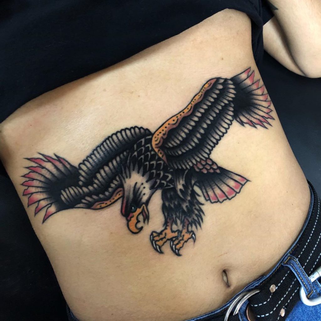 Buy Eagle Tattoo Print Online In India - Etsy India