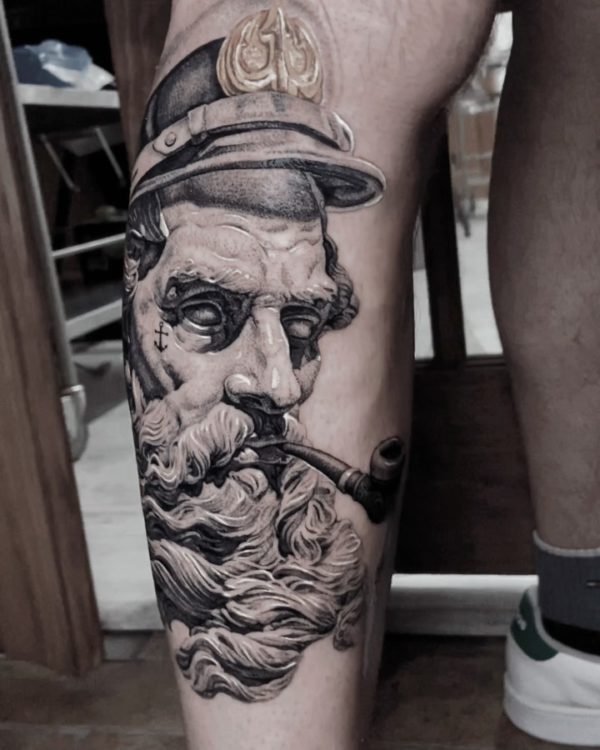 Tattoo by <a href="https://tattoolist.co/artist/statuekain/">Carlos Reyes</a>