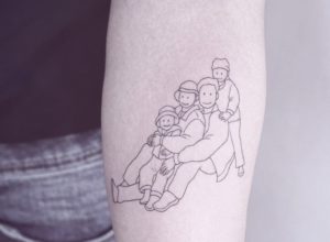 Family tattoo by Simona Merlo | Post 30012